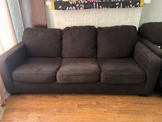 Dark Gray Sofa & Loveseat