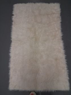 White Mink Rug
