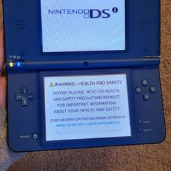 Nintendo DSi XL Blue With Games 