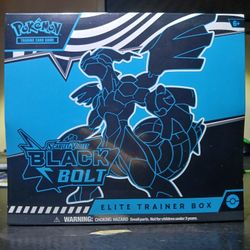 Pokemon Black Bolt Elite Trainer Box 