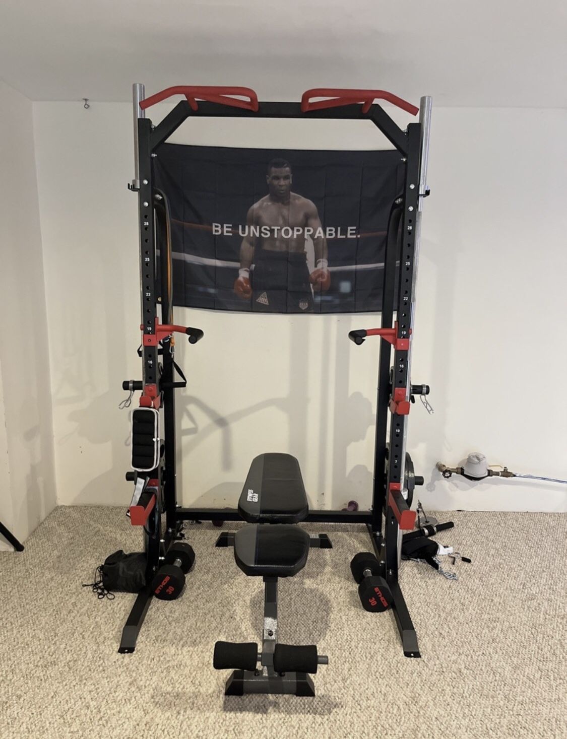 Selling This New 2 Month Old Used Gym For $480 Everything In The Pic Comes With