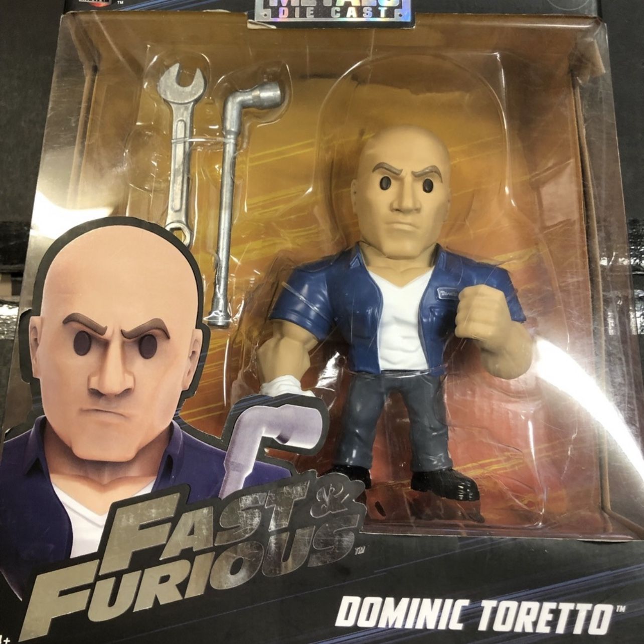 JADA 6” METALS - FAST & FURIOUS - DOMINIC TORETTO ACTION FIGURE