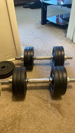 Set of dumb bells