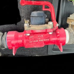 3” Fire Hydrant Meter + 3” Gate Valve 