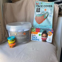 Face Masks For Kids And Play Do And Indoor Snowball Fight 