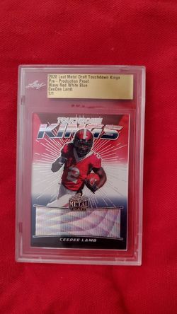 Ceedee Lamb pre production proof leaf 1/1