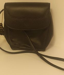 Vintage Leather Crossbody Bag