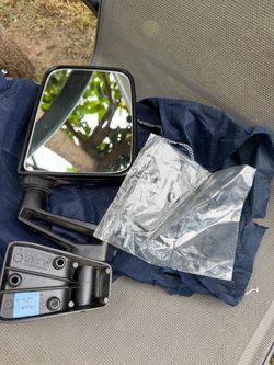 Passenger mirror 89-95 wrangler