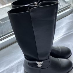 Michael Kors Girls Shoes Girls Buts Non Marking All Man Materials Black Size  3