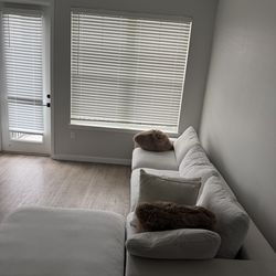 White Couch for sale paid $900