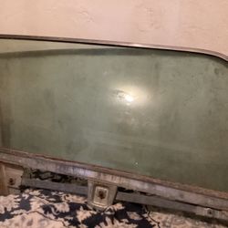 67-68 Mustang Passenger Side Glass And Frame