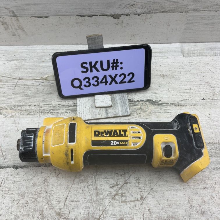 No Spacer & No Onboard Wrench Dewalt 20V 1/4 in. & 1/8 in. Drywall Cut-Out Tool (Tool Only)