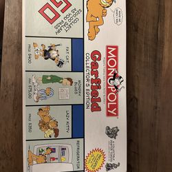 Garfield Monopoly Board Game