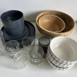 Ceramic Plates, Bowls. Cups.. Pick Up ASAP!!!