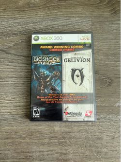 Bioshock & Oblivion Xbox 360