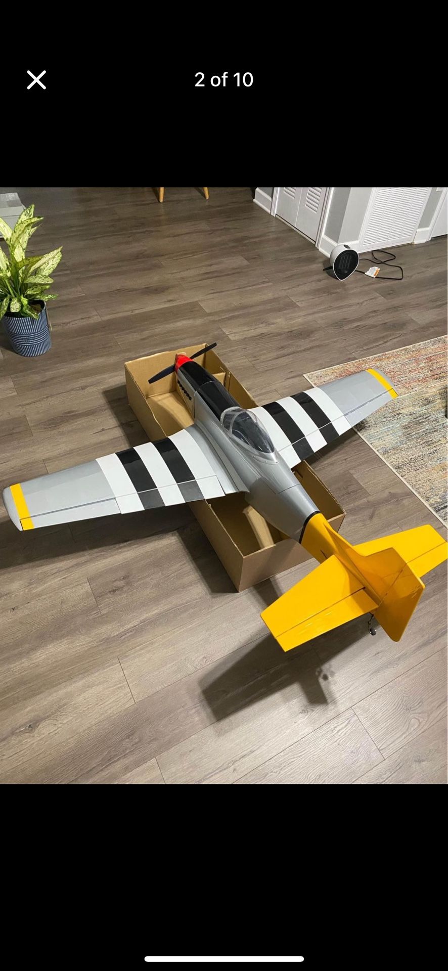 RC Plane P51 Mustang 64”
