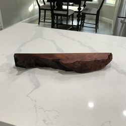 Burl Wood Shelf