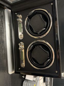 Heiden Double Automatic Watch Winder – Gloss Black