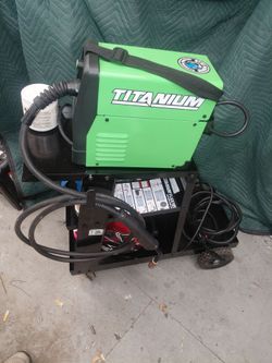 Inverter Welder with cart and helmet