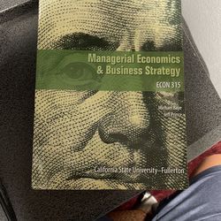 Managerial Economics & Business Strategy 