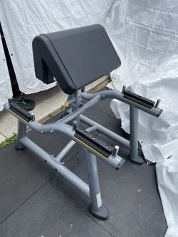 Matrix Standing Preacher Curl Bench Station