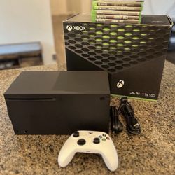 Series X 1TB CONSOLE BUNDLE -1 Controller | 5 Games | Original Packaging 