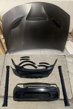 2015 - 2023 Dodge Charger SRT Widebody Kit Front + Rear Bumper + Hood