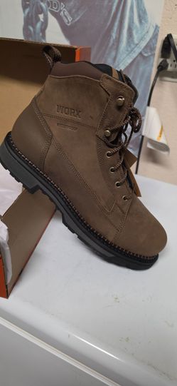 NEW WORX by Red Wing 5909 Arrowhead Steel Toe Waterproof Work Boots – Men's 11.5