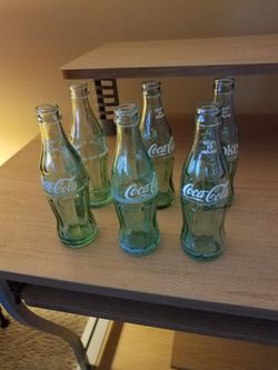 Vintage coke bottles