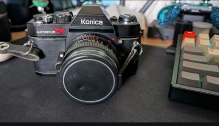 Konica Autoreflex T4 35mm Film Camera