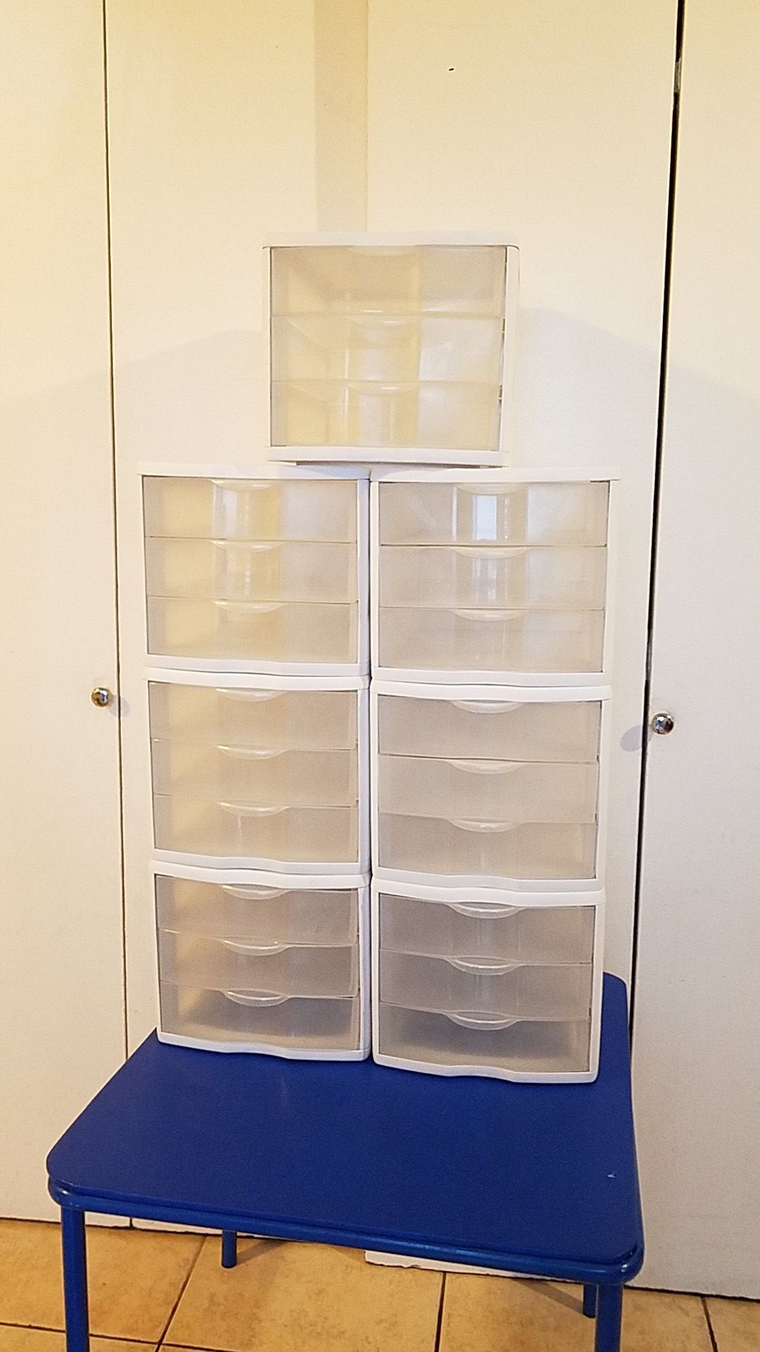 Plastic Storage Organizer Containers