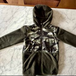 North Face | Full Zip | Hooded Fleece Jacket for Boys 