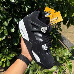 Jordan 4 Retro ‘White Thunder’ Men / Women Sizes Sneakers / Shoes