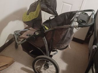 Stroller jogging stroller seats 2