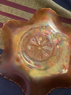 Iridescent bowl