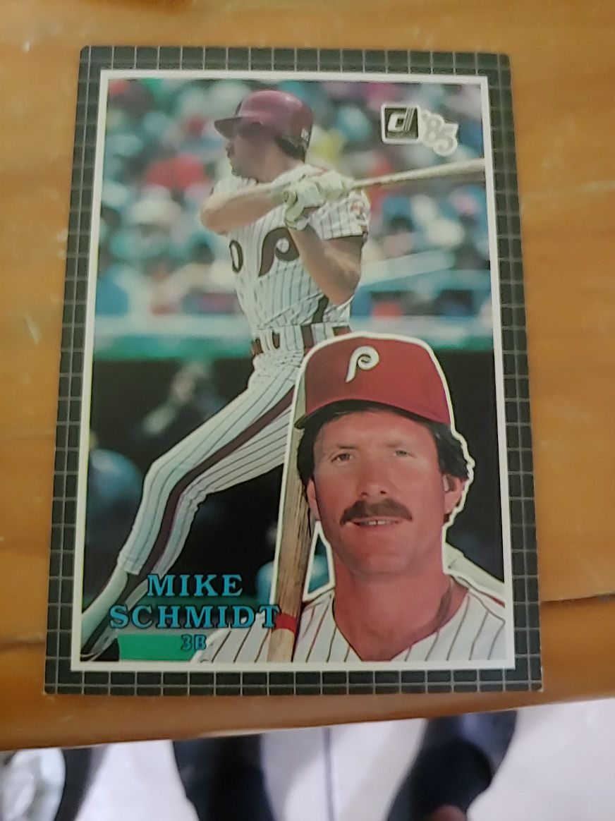 Donruss action card baseball 1985
