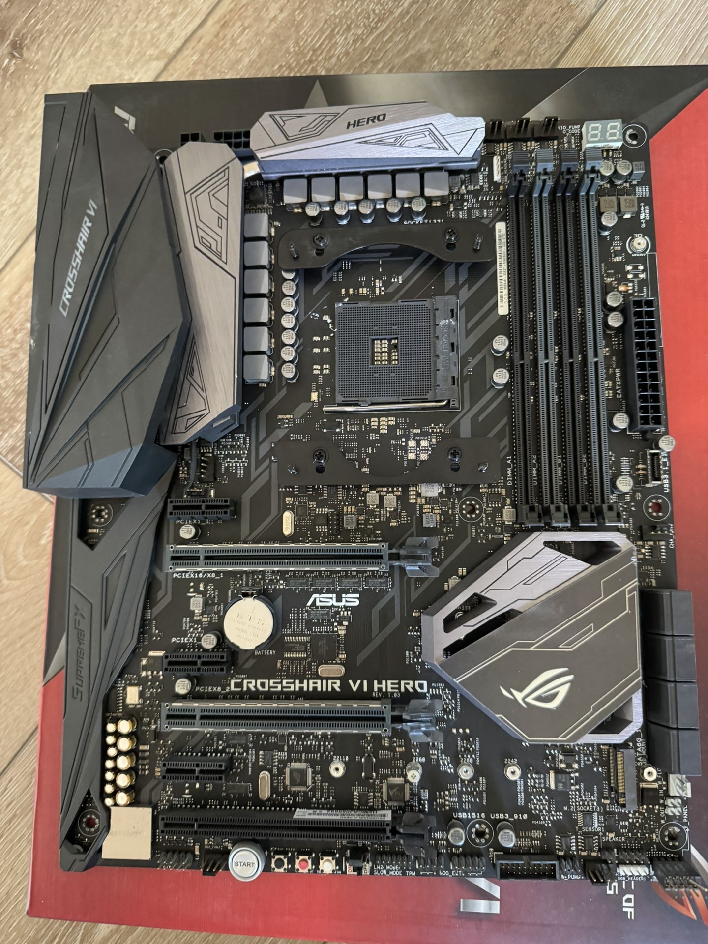 Hero Vi Robi Asus ROG Crosshair Hero VI Motherboard for Sale in San Diego, CA - OfferUp