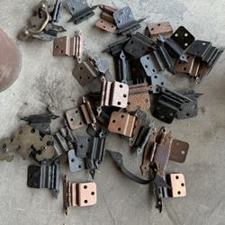 Vintage cabinet hinges