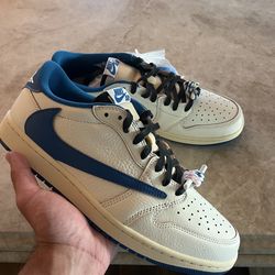 Travis Scott Jordan 1 Low x Fragment