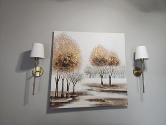 Scones and Canvas painting
