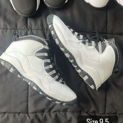 Nike Air Jordan 10 Steel Size 9.5 Og Retro 