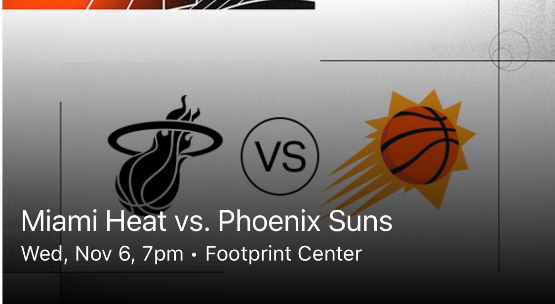 Phoenix Suns vs Miami Heat