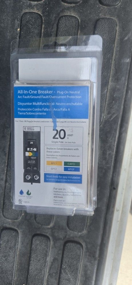 BR 20 Amp All in One AF/GF Breaker