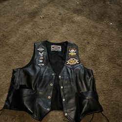 Harley Davis biker vest