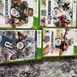 Free - Xbox 360 Madden 10,11,12,13