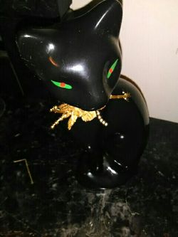 BLACK ARTIFICIAL CAT 4 SALE.