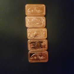 1oz Copper Bars