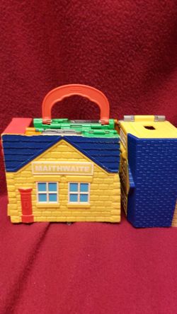 Thomas the train track station