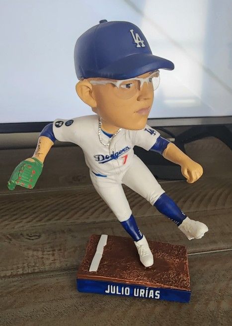 3 Ex DODGERS Urias Bobbleheads $25 each or 3 for $65