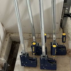 Irwin 24” Jaw Box Clamps (2)